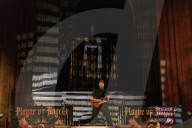 York Minster hosts controversial metal concert by A Plague of Angels, as threatened protests fail to materialise.