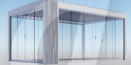 Smart pergola for outside living whatever the weather
