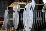 Production of structures for underground hospital