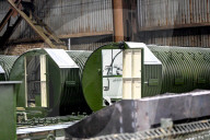 Production of structures for underground hospital