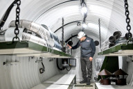 Production of structures for underground hospital