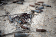 Aftermath of Russian occupation of Maksymivka village in Mykolaiv region