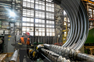 Production of structures for underground hospital