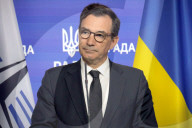 Joint briefing of Ruslan Stefanchuk and Marcos Perestrello in Kyiv