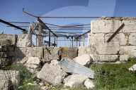 Aftermath of Russian occupation of Maksymivka village in Mykolaiv region