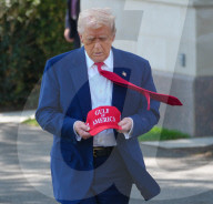 President Trump Departs To Michigan