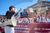 The Medical Profession Demonstrate Against The Proposed Regulation Of Facilities To Promote Medical Deserts