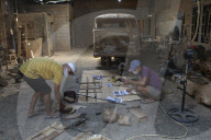 Production Of Wooden Vehicle Replicas In Indonesia
