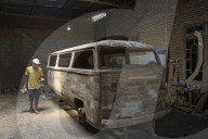 Production Of Wooden Vehicle Replicas In Indonesia