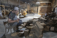 Production Of Wooden Vehicle Replicas In Indonesia