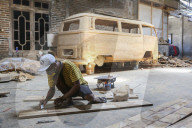 Production Of Wooden Vehicle Replicas In Indonesia