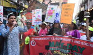 Sonagachi Rally On The Eve Of International Labour Day.