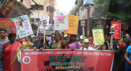 Sonagachi Rally On The Eve Of International Labour Day.