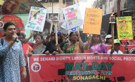 Sonagachi Rally On The Eve Of International Labour Day.