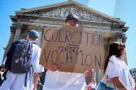 The Medical Profession Demonstrate Against The Proposed Regulation Of Facilities To Promote Medical Deserts