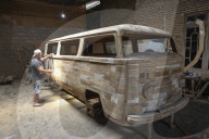 Production Of Wooden Vehicle Replicas In Indonesia