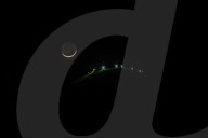 Half Moon Appears In Baramulla 