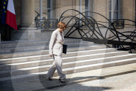Council Of Ministers Of The French Government At The ElysÃ©e Palace, In Paris