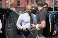 Mayor Of New York City Eric Adams Speaks As Part Of Budget Week At P.S. 20 Anna Silver School In East Village Manhattan New York