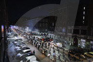 The Torchlight Procession For The 50 Years Since The Murder Of Sergio Ramelli, 18-year-old Member Of MSI Killed In 1975 By Militants Of Avanguardia Operaia And In Memory Of Carlo Borsani And Enrico Pedenovi Organized By Far Right Activists In Milan