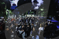 The Torchlight Procession For The 50 Years Since The Murder Of Sergio Ramelli, 18-year-old Member Of MSI Killed In 1975 By Militants Of Avanguardia Operaia And In Memory Of Carlo Borsani And Enrico Pedenovi Organized By Far Right Activists In Milan
