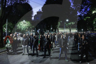 The Torchlight Procession For The 50 Years Since The Murder Of Sergio Ramelli, 18-year-old Member Of MSI Killed In 1975 By Militants Of Avanguardia Operaia And In Memory Of Carlo Borsani And Enrico Pedenovi Organized By Far Right Activists In Milan