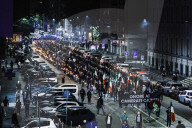 The Torchlight Procession For The 50 Years Since The Murder Of Sergio Ramelli, 18-year-old Member Of MSI Killed In 1975 By Militants Of Avanguardia Operaia And In Memory Of Carlo Borsani And Enrico Pedenovi Organized By Far Right Activists In Milan