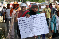 Protest Against High Fees Of National Workers' Housing Fund Institute