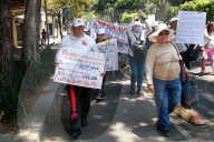 Protest Against High Fees Of National Workers' Housing Fund Institute