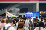 Travel Rush Ahead Of Labor Day In Shanghai