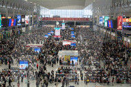 Travel Rush Ahead Of Labor Day In Shanghai