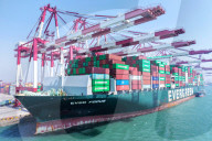 Qingdao Port Container Trade