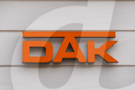 DAK Health Insurance Logo Displayed On Building Facade