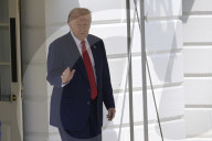 DC: President Trump hold a White House departure