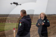 Sappers clear Russian laid landmines in Ukraine's farmlands