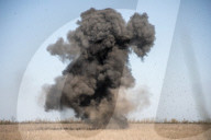 Sappers clear Russian laid landmines in Ukraine's farmlands