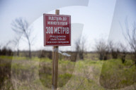 Sappers clear Russian laid landmines in Ukraine's farmlands
