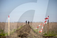 Sappers clear Russian laid landmines in Ukraine's farmlands