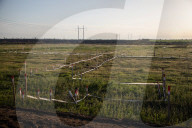 Sappers clear Russian laid landmines in Ukraine's farmlands