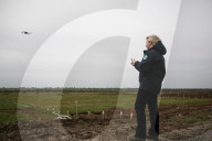Sappers clear Russian laid landmines in Ukraine's farmlands