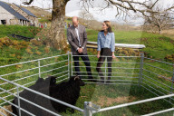 Prince William and Kate Middleton on the Isle of Mull, UK.