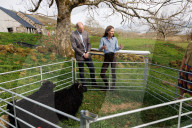 Prince William and Kate Middleton on the Isle of Mull, UK.