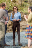 Prince William and Kate Middleton on the Isle of Mull, UK.