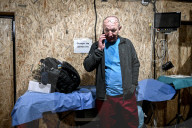 Underground surgical field hospital on Ukriane's front line
