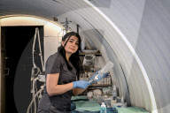 Underground surgical field hospital on Ukriane's front line