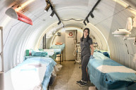 Underground surgical field hospital on Ukriane's front line