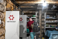 Underground surgical field hospital on Ukriane's front line