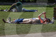 Hot Weather London, UK.