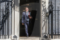 Prime Minister Kier Starmer Leaving For PMQs in London, UK.