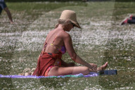 Hot Weather London, UK.